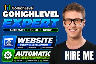 do gohighlevel website design ghl sales funnel go high level automation expert