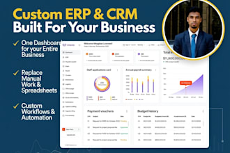 build a custom erp and CRM platform with ai integration
