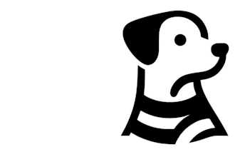 design unique dog paw logo