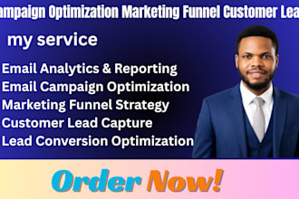 do email analytics campaign optimization marketing funnel customer lead captures