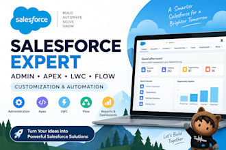 do salesforce admin, apex, lwc and automation