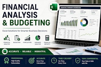 do financial analysis, budgeting and forecasting in excel