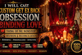 cast custom get ex back obsession binding love spell think of me nonstop reunion