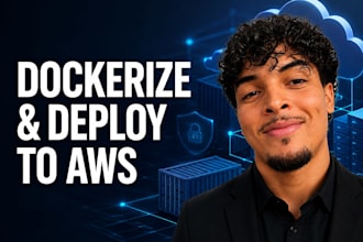 dockerize and deploy your application on AWS ec2