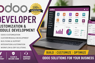 odoo developer, odoo customization, module development and support
