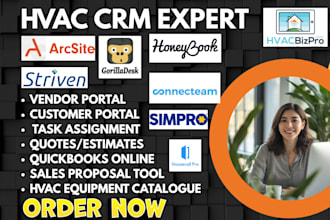 setu hvac crm hvacbizpro gorilladesk striven honeybook housecall pro connecteam