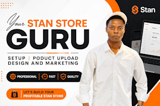 setup stan store, stan store marketing beacon etsy digital products upload