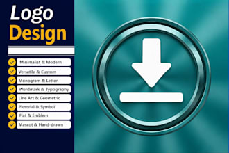 do versatile, monogram, wordmark, pictorial logo design