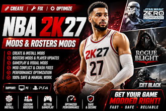 create fix nba 2k27 mods rosters mods star wars zero rogue blight  cet black ps4
