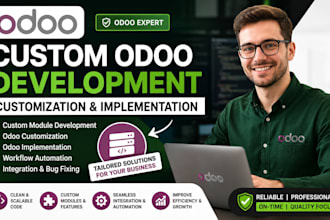 develop custom odoo module, odoo customization and odoo implementation