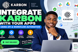 integrate karbon with your apps using API and workflow automation