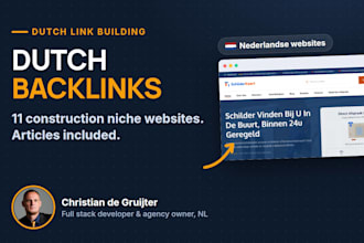publish dutch guest posts on my construction niche websites