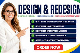 design redesign hostinger horizon, hostinger website,hostinger wordpress website