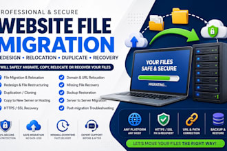 website file redesign relocation duplicate URL https recovery copy migration