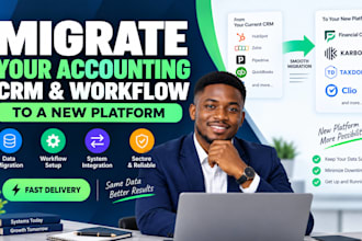 migrate your accounting CRM and workflow to a new platform