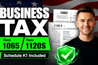 prepare partnership tax form 1065 and shareholder schedule k1