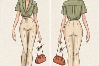 diseño de bocetos de moda