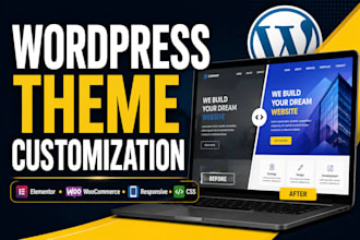 customize your wordpress theme and fix website issues