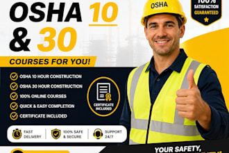 tutor  osha 10 30 for you
