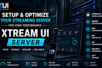 setup and optimize your streaming server for high performance xtream UI server