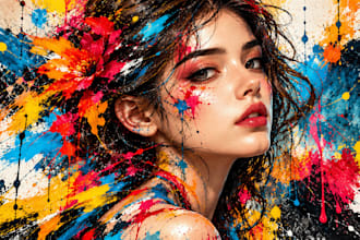 create ai generated art using midjourney ai as an ai artist