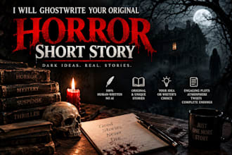 ghostwrite your original horror short story