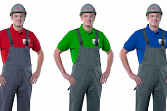 do professional background removal and color correction