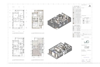 make technical interior drawings for your house