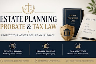 provide expert estate planning, probate, and tax law consultation