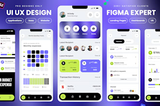 design mobile app UI UX design for app store and andriod