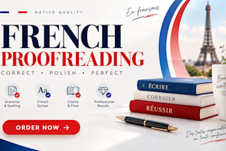 proofread edit and correct your french text and documents website france writing