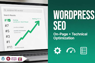 do wordpress on page seo and website optimization