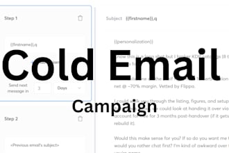 write cold email copy, cold email sequence and outreach copywriting for sales