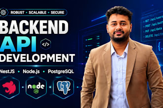 develop a scalable backend api with nodejs nestjs and postgresql