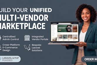 create multi vendor laravel ecommerce marketplace website