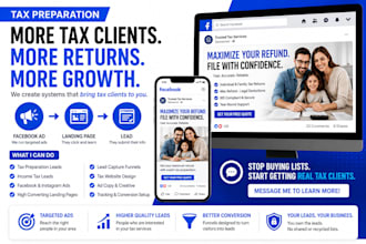tax preparation leads income tax leads tax website income tax tax preparation