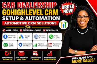 car dealership crm gohighlevel crm automotive dealership gohighlevel crm expert