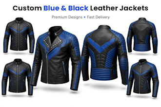 design custom leather jackets, pants and accessories