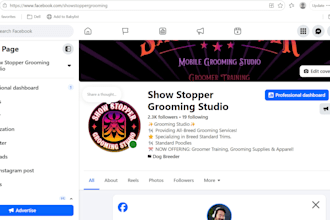 manage pet related social media platforms