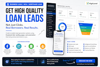 business loan leads mca leads mortgage loan leads business loan website business