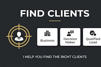 find client for your business lead generation