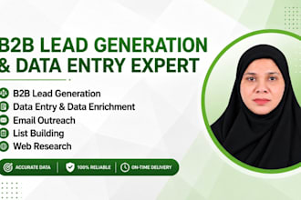 do targeted b2b lead generation and email outreach