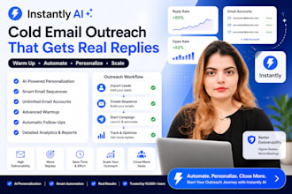 setup instantly ai and manage instantly cold campaigns