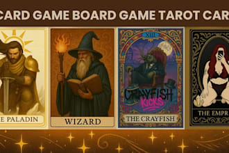 design card game board game card frame design for card game arts