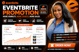 eventbrite promotion event marketing and webinar marketing to boost ticket sales