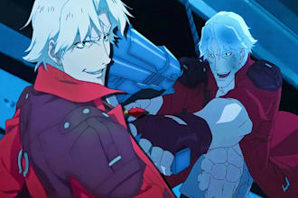 2d music video animation 2d cartoon video character animation 2d anime fighting