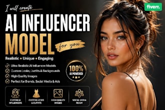 do realistic ai influencer model that go viral