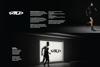 design a streetwear brand identity and logo for your clothing brand