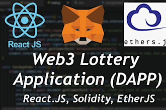 build web3 dapp, blockchain application with wallet connection