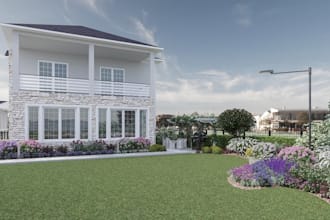 design 2d 3d architectural site plan, subdivision render, plot plan, land layout